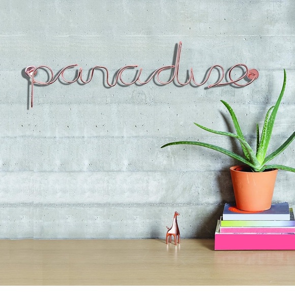 Paradise bent wire wall decor - Picture 2 of 4